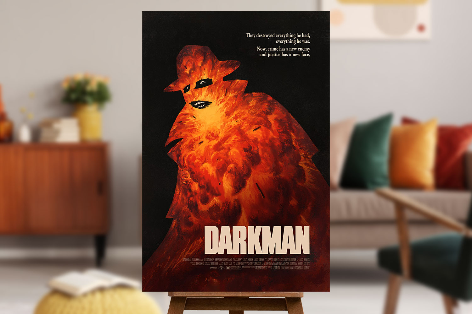Vice Press Darkman Darkman Darkman Variant Art Print