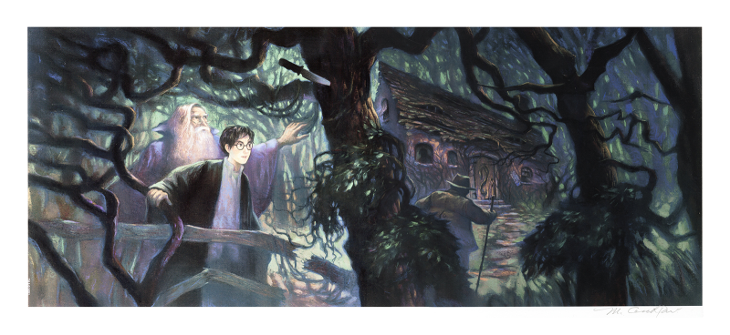 Half-Blood Prince Deluxe Art Print by Clampett Studio Collections