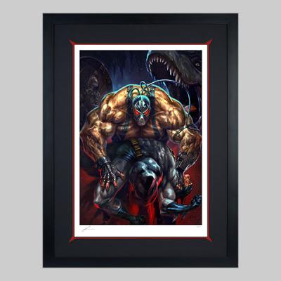Bane: The Man Who Broke the Bat art print