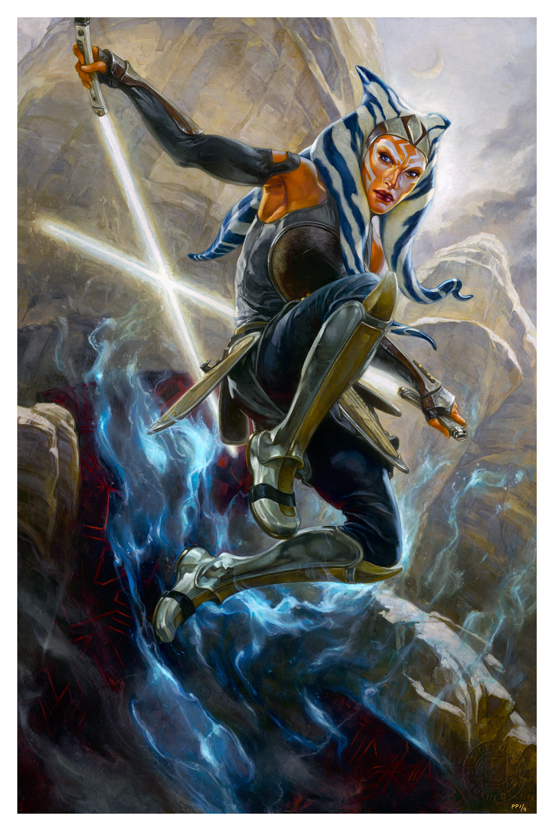 Ahsoka Tano: Hanging in the Balance Art Print by Sideshow Collectibles