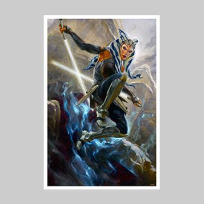 Ahsoka Tano: Hanging in the Balance art print