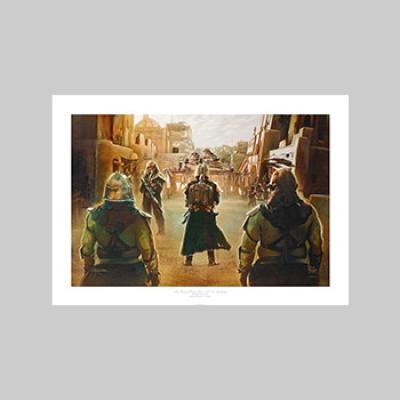 The Book of Boba Fett™ A New Challenge art print
