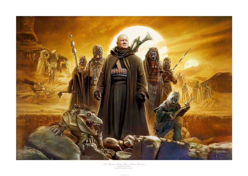 The Book of Boba Fett Tusken Raiders Art Print by Art Brand Studios