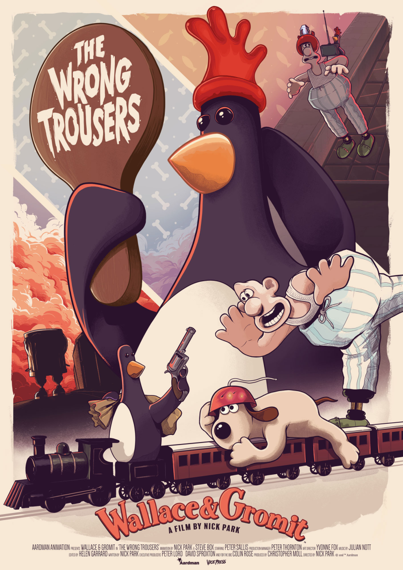 The Wrong Trousers Art Print