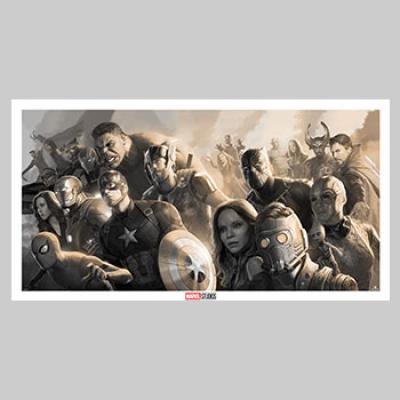 Road to Infinity War (Variant Edition) art print