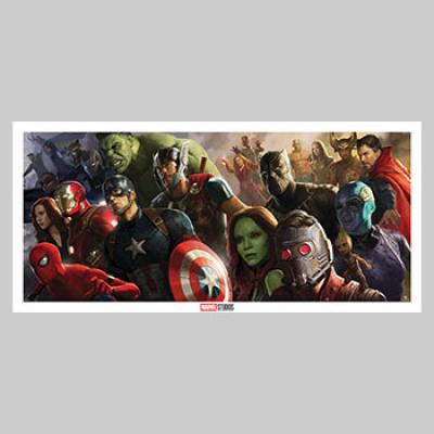 Road to Infinity War art print