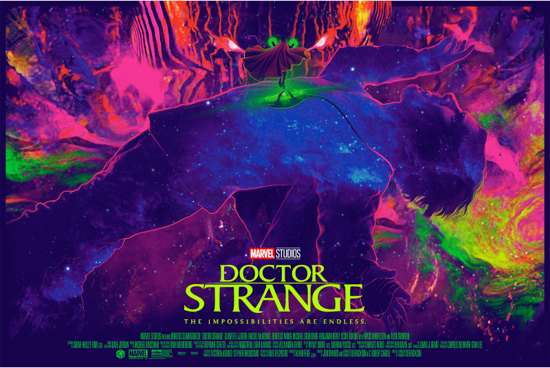 Doctor Strange (Standard Edition) Art Print by Grey Matter Art