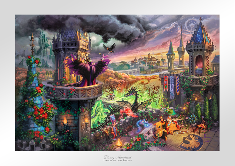 Maleficent Art Print by Art Brand Studios