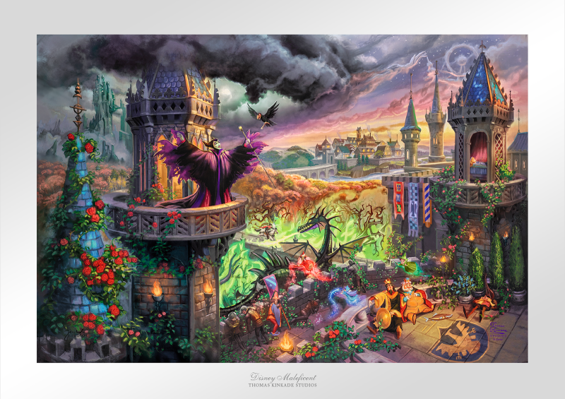 Maleficent Art Print by Art Brand Studios