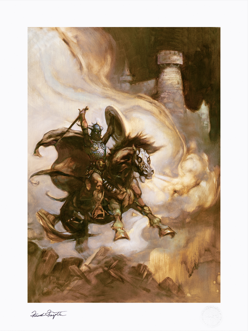 The Defender Art Print by Frazetta Jr. Enterprises