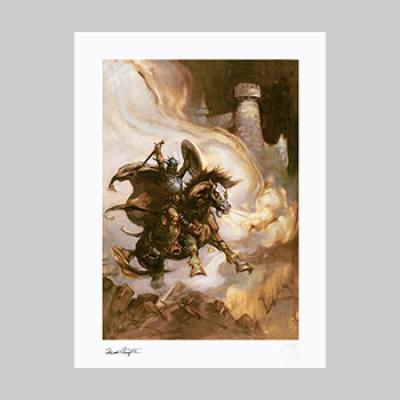 The Defender art print