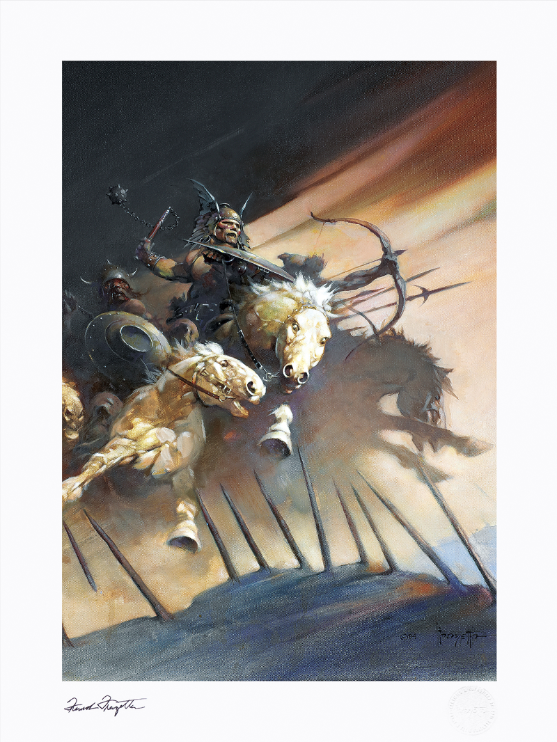 Son of the Barbarian Art Print by Frazetta Jr. Enterprises