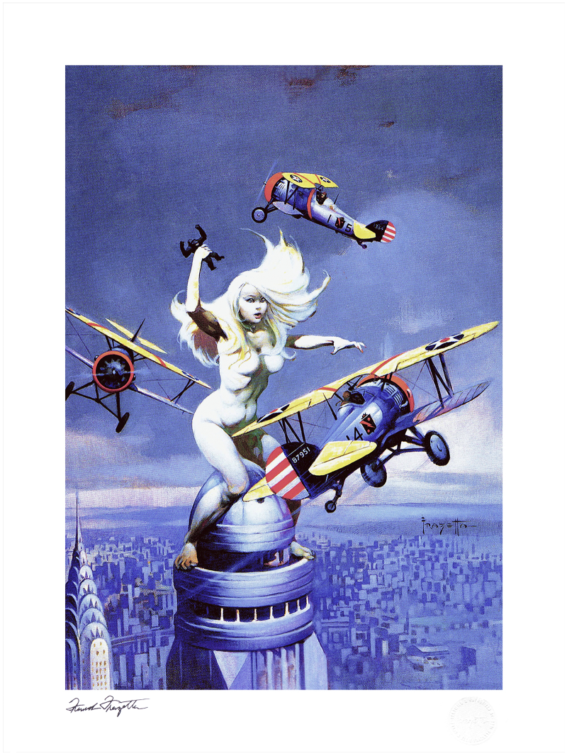 Queen Kong Art Print by Frazetta Jr. Enterprises