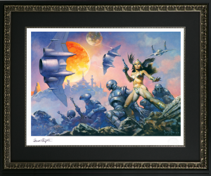 Giclée on Paper - Deluxe Silver Frame - 24 x 18