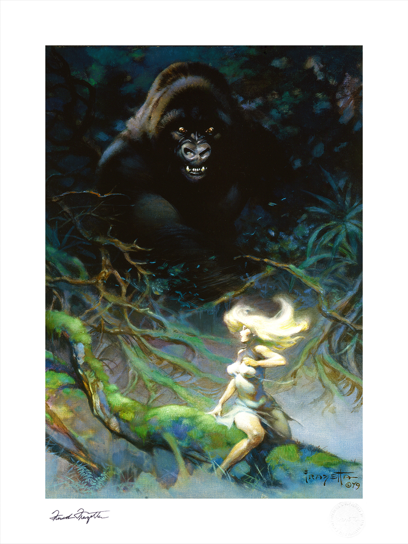 Kong Art Print by Frazetta Jr. Enterprises
