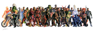 Marvel Heroes Art Print