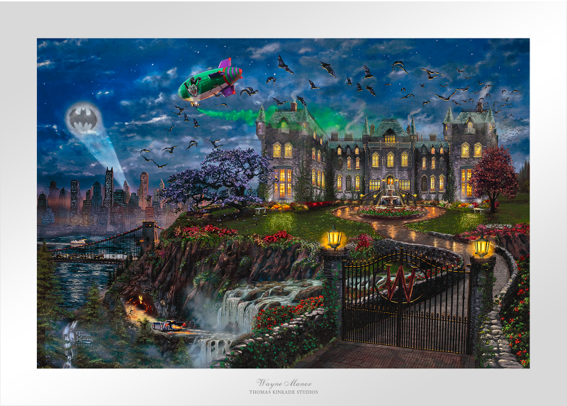 Wayne Manor Art Print by Art Brand Studios
