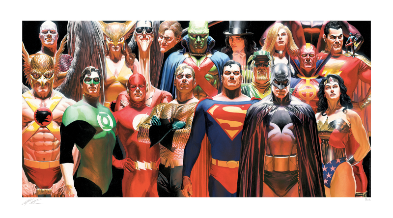 Infinitely Heroic Art Print by Alex Ross Art