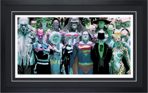 Lithograph - Black Frame - 38 x 21