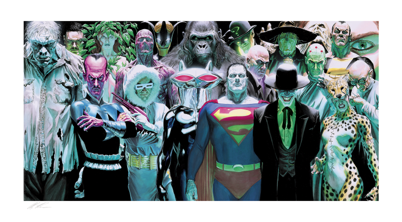 Infinitely Evil Art Print by Alex Ross Art