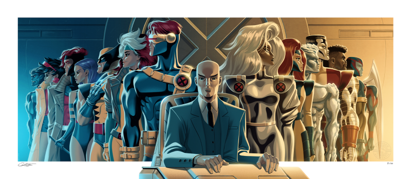 Charles Xavier and the X-Men Art Print by Sideshow Collectibles