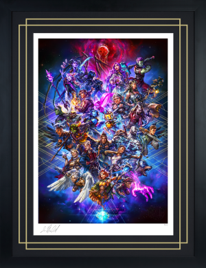 Giclée on Paper - Black Frame - 18 x 24