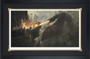 Giclée on Paper - Black Frame - 28 x 17