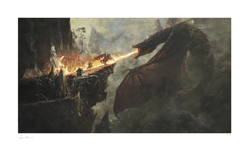 Dragon's Breath 2 Art Print by Sideshow Collectibles