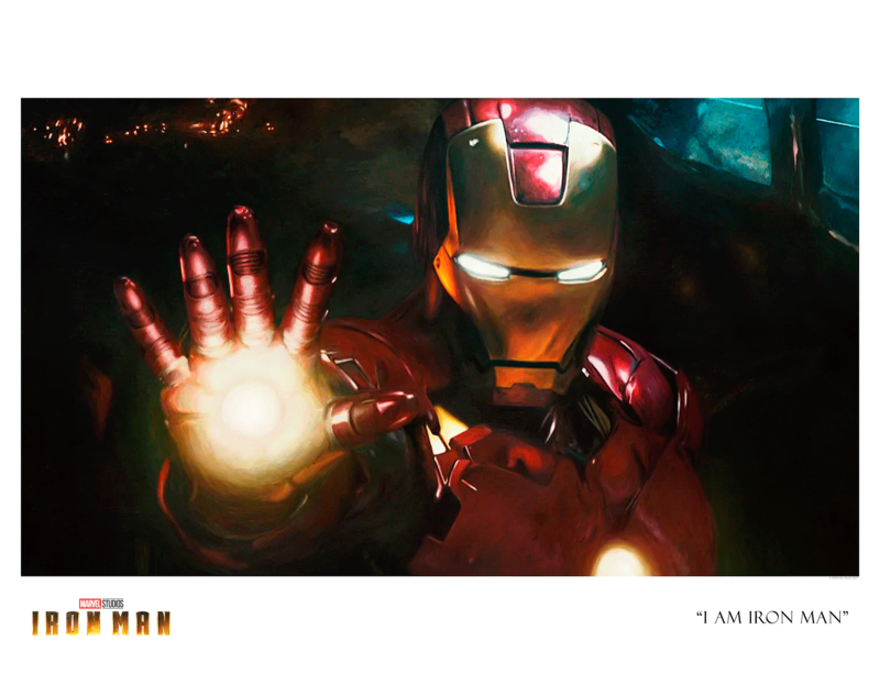 I Am Iron Man Art Print by ACME Archives