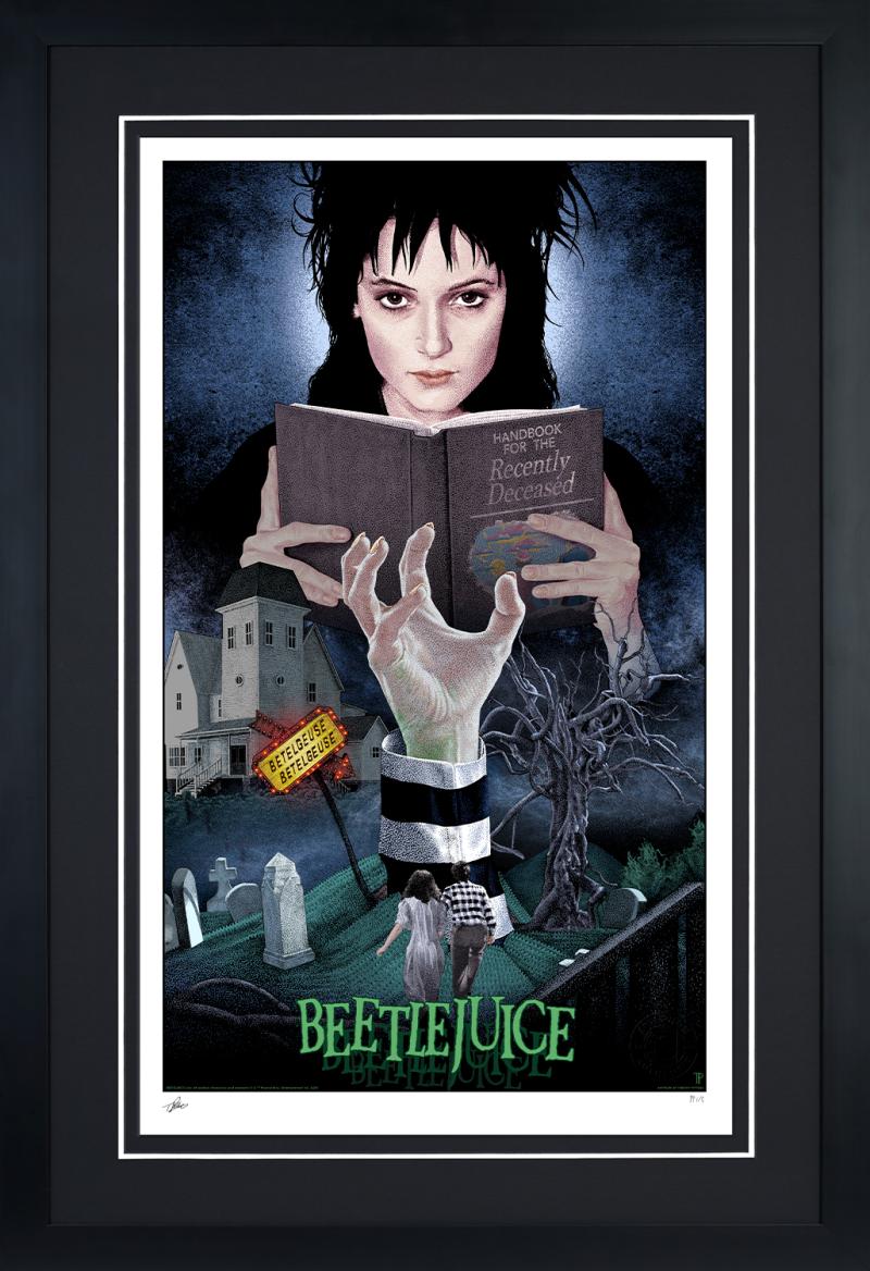 Beetlejuice, Beetlejuice, Beetlejuice! Art Print by Sideshow Collectibles