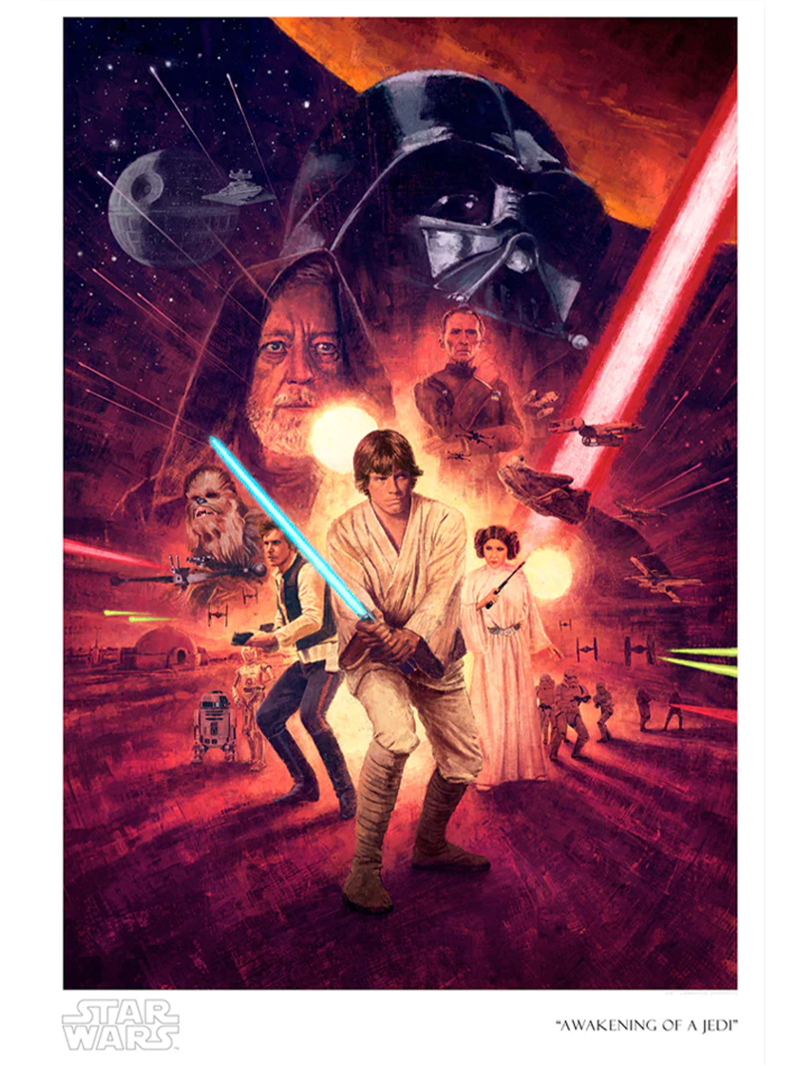 Awakening of a Jedi Art Print by ACME Archives