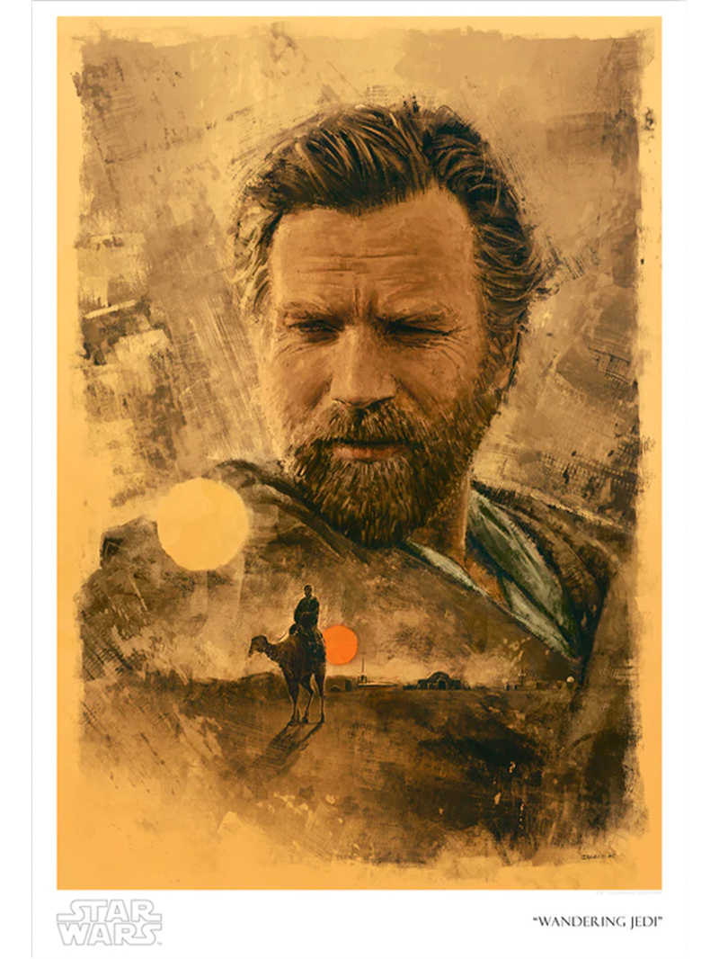 Wandering Jedi Art Print by ACME Archives