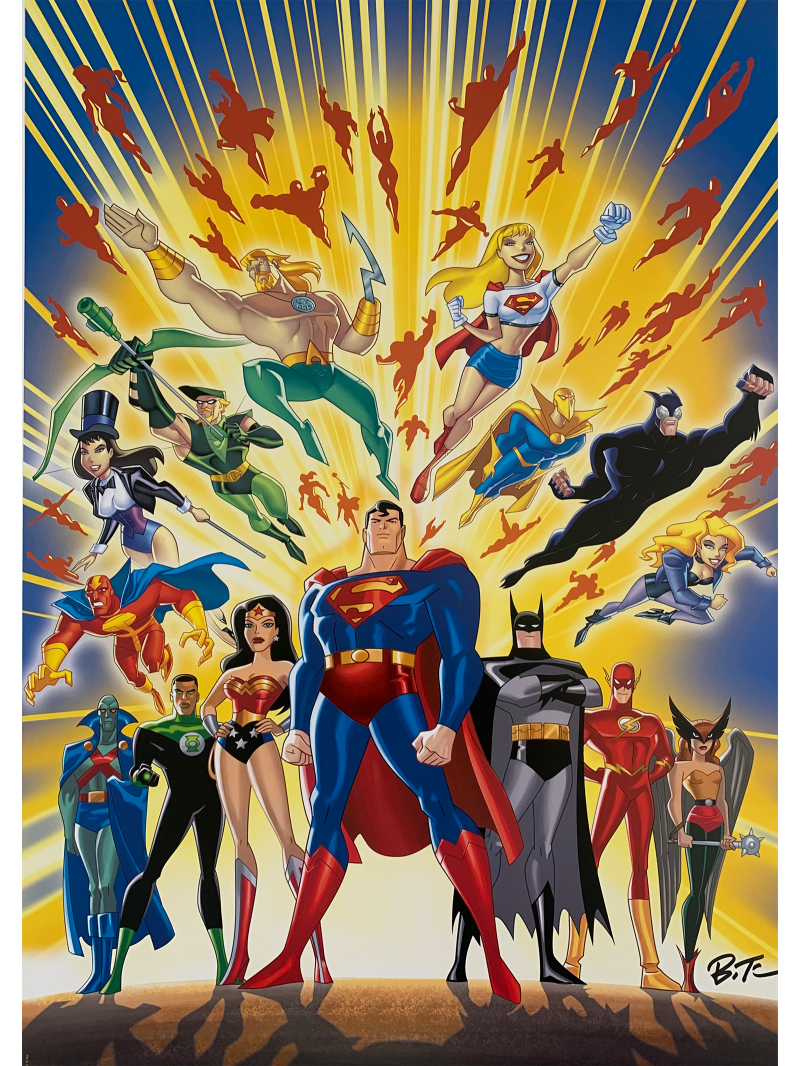 Guardians of Justice Art Print by Clampett Studio Collections