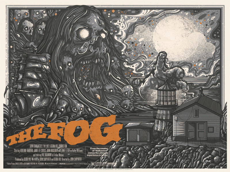The Fog Variant Art Print by Vice Press