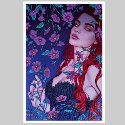 Poison Ivy art print