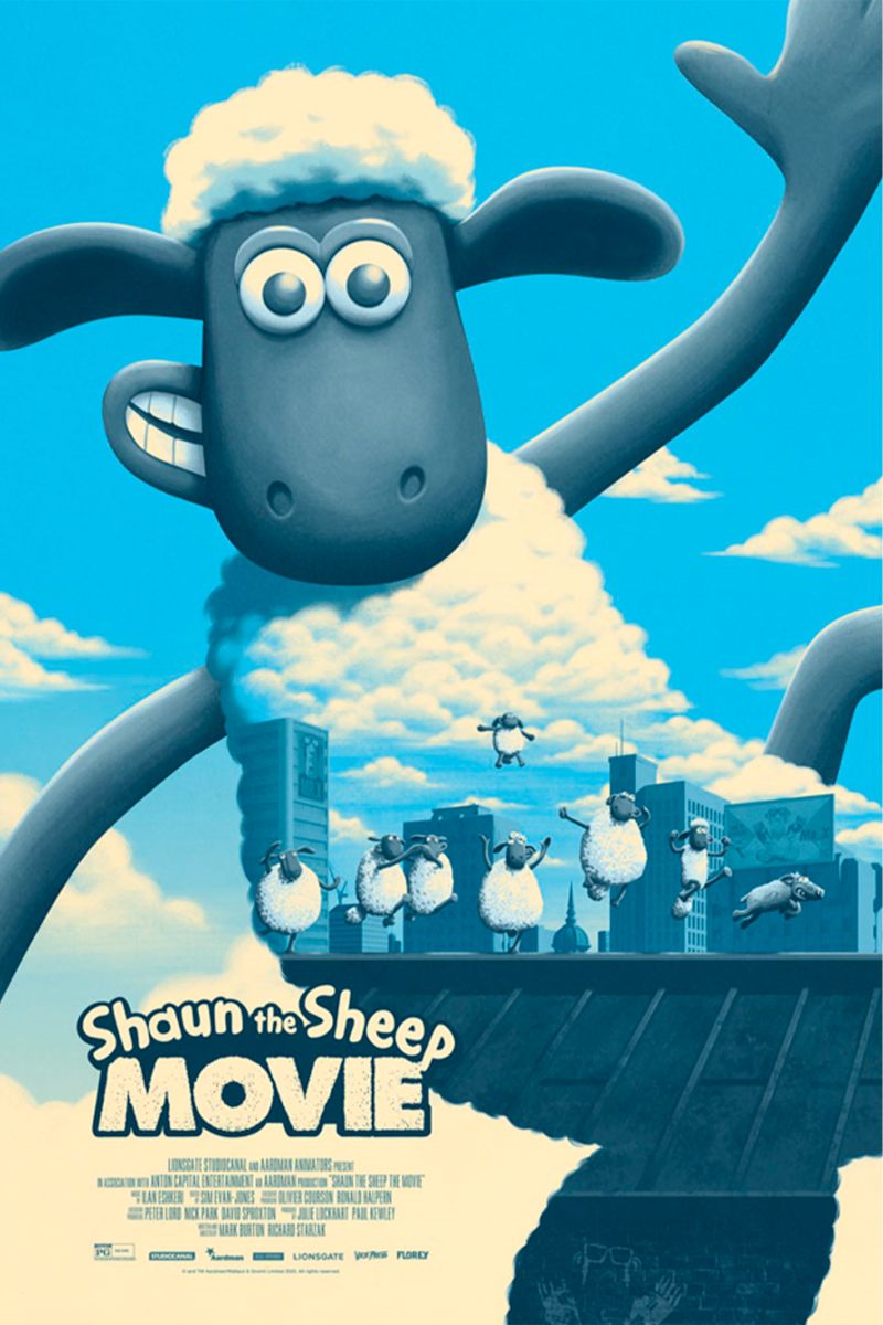 Shaun the Sheep Movie Art Print by Vice Press