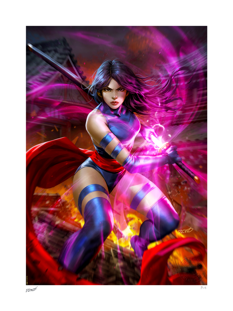 Psylocke Art Print by Sideshow Collectibles