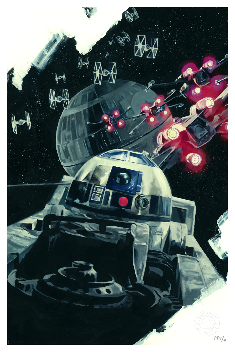 A New Hope: R2-D2™ Art Print by Sideshow Collectibles