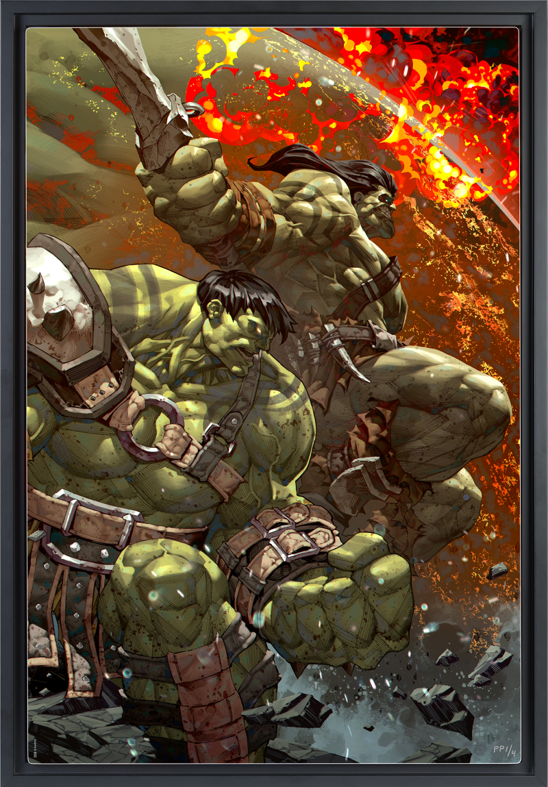 Planet Hulk Art Print by Sideshow Collectibles