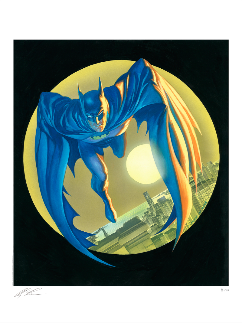 Bat Signal Art Print by Alex Ross Art