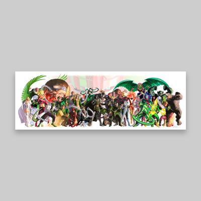 Marvel: Villains art print