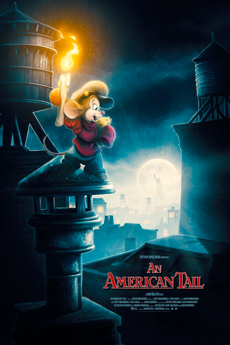 An American Tail Art Print by Vice Press
