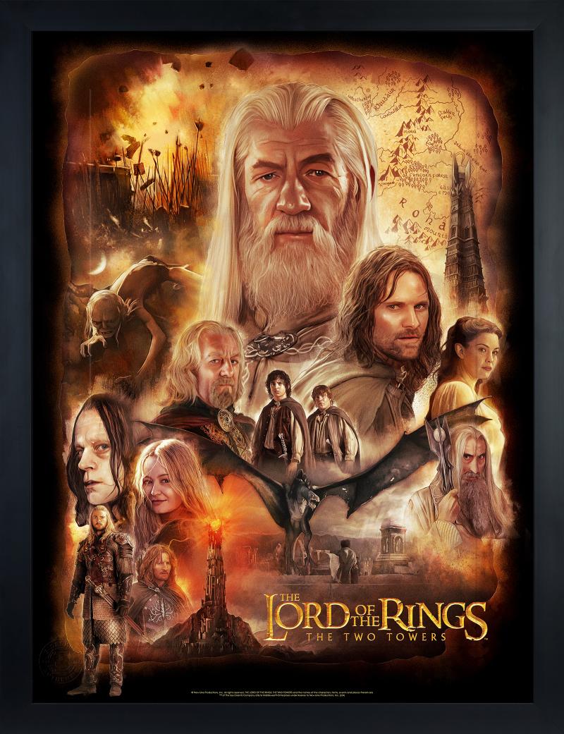 The Lord of the Rings: The Two Towers Art Print by Sideshow Collectibles