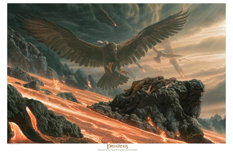 Salvation at Mt. Doom: Here at the End of All Things Art Print by Vanderstelt Studio