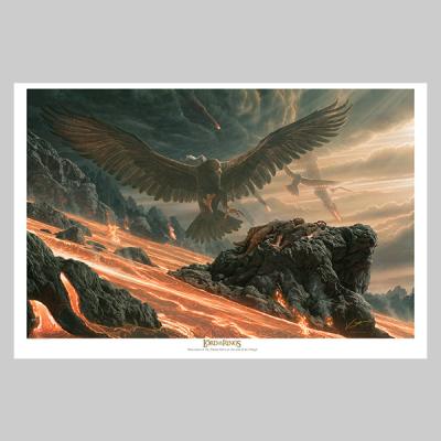 Salvation at Mt. Doom: Here at the End of All Things art print