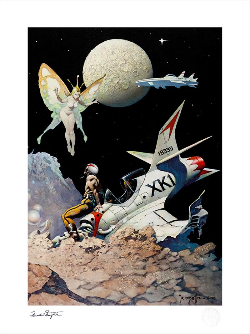 The Encounter Art Print by Frazetta Jr. Enterprises