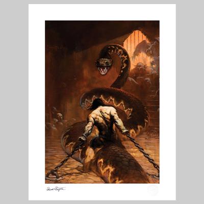 Chained art print