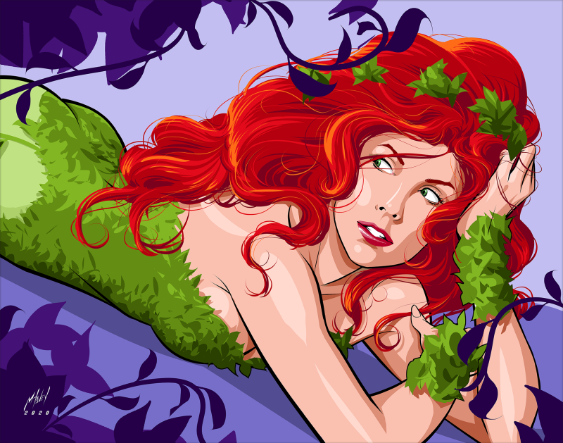 Poison Ivy Art Print by Art Brand Studios