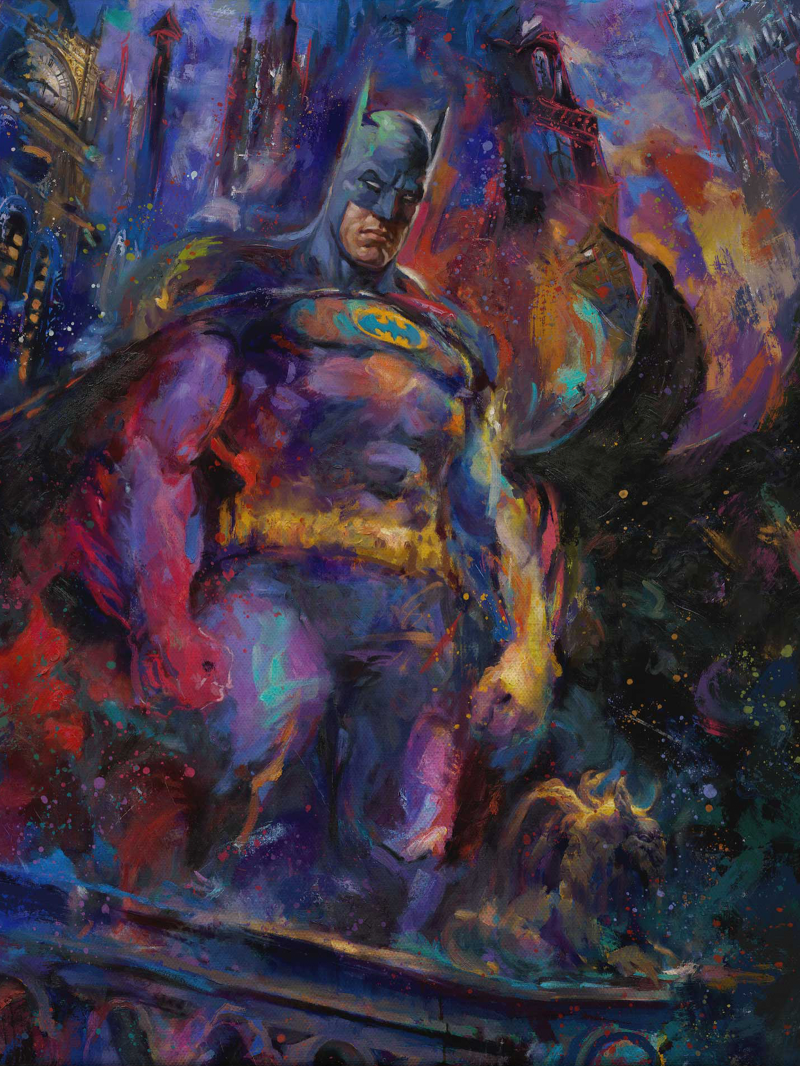 The Dark Knight Art Print by Art Brand Studios