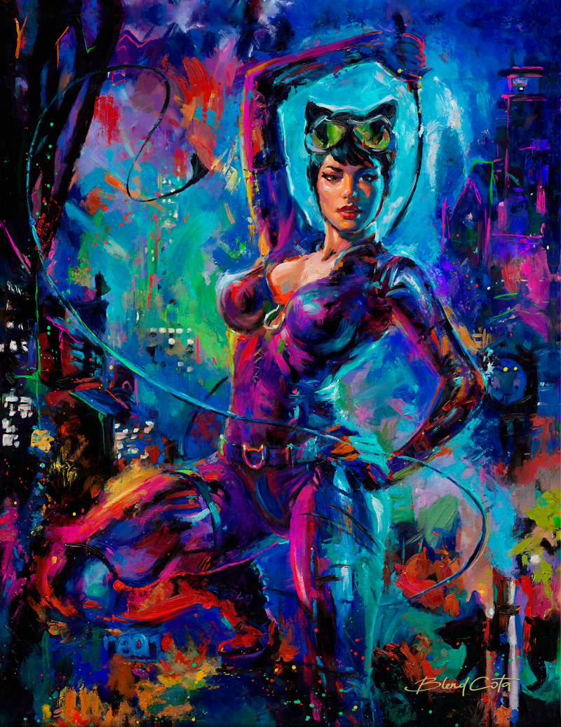 Catwoman Art Print by Art Brand Studios